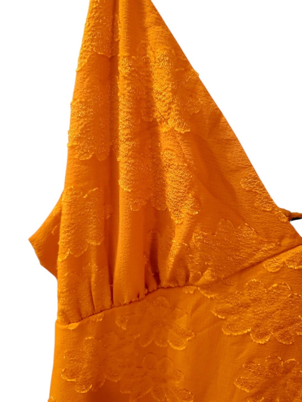 Burnout Floral Ruffle Mini - Picture 4 of 12